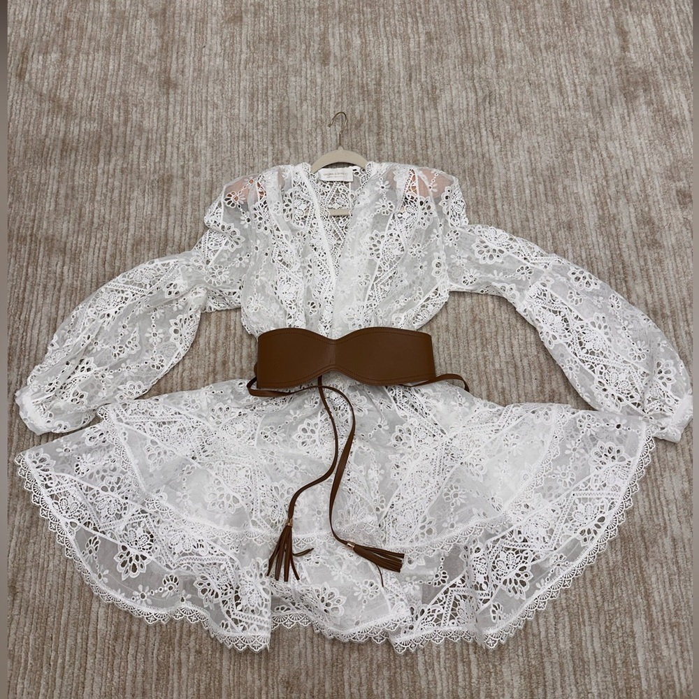 Bronx and Blanco white dress